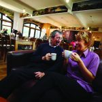 Cuppa and a chat in the tearoom